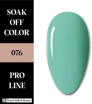 SEMIPERMANENTE 076 10 ML El Azul Océano Profundo ✨ Gel