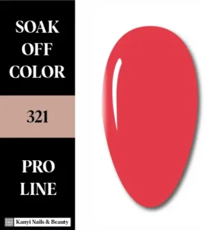 SEMIPERMANENTE 321 10 ML El Rosa Sandía Radiante ✨Gel